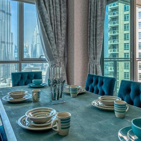 Bellavista - 2Br At The Residences Downtown Boulevard Full Burj Khalifa And Fountain View Dubai Eksteriør bilde