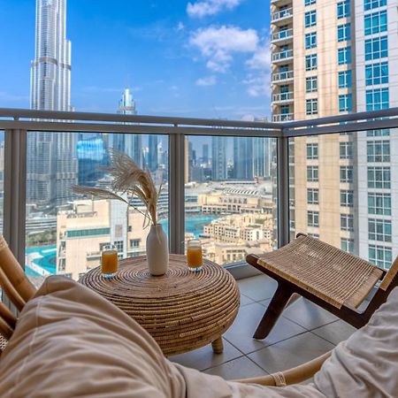 Bellavista - 2Br At The Residences Downtown Boulevard Full Burj Khalifa And Fountain View Dubai Eksteriør bilde
