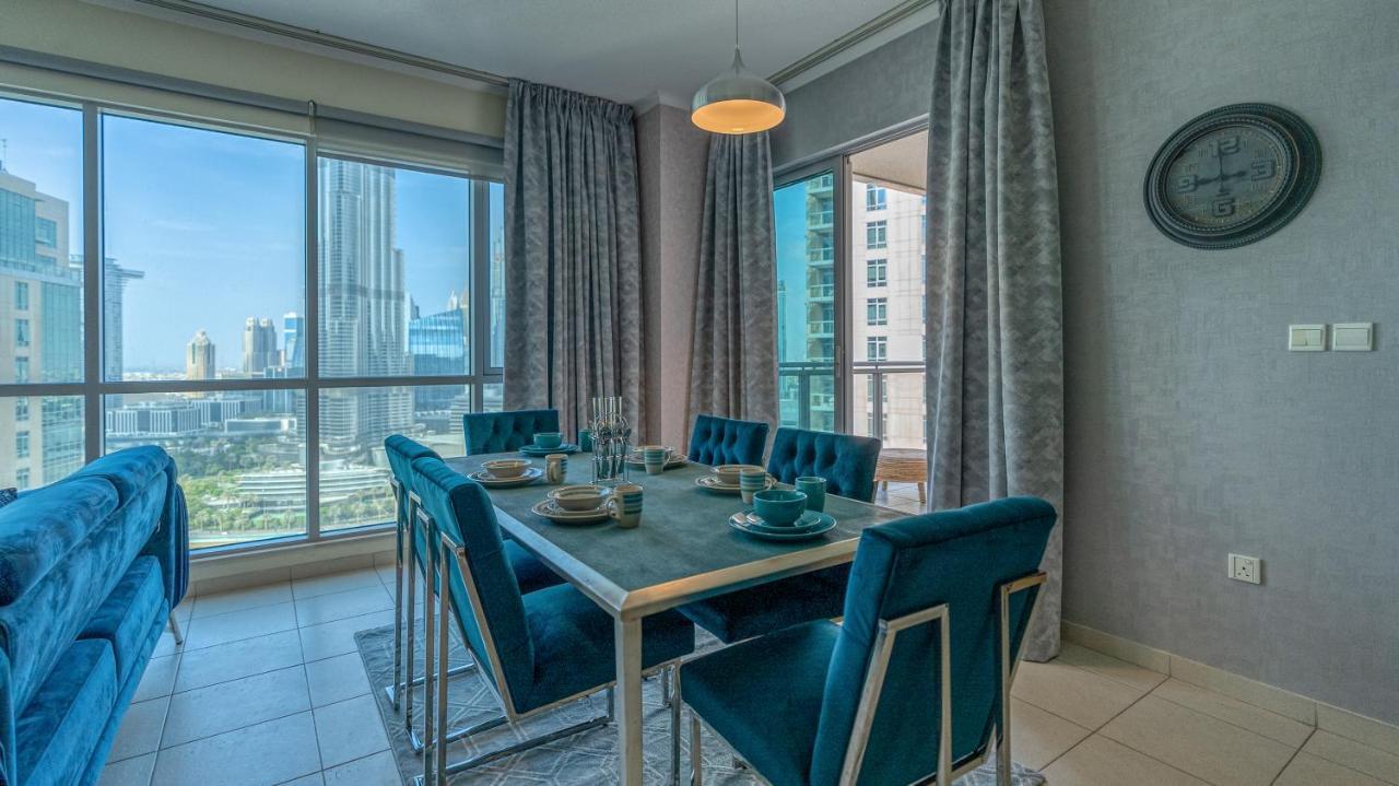 Bellavista - 2Br At The Residences Downtown Boulevard Full Burj Khalifa And Fountain View Dubai Eksteriør bilde