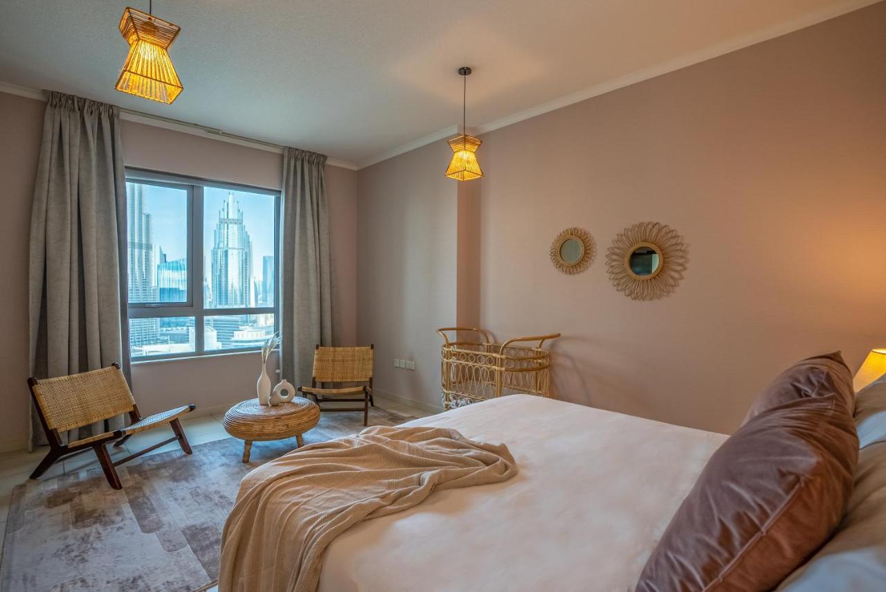 Bellavista - 2Br At The Residences Downtown Boulevard Full Burj Khalifa And Fountain View Dubai Eksteriør bilde