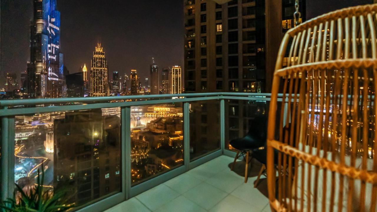 Bellavista - 2Br At The Residences Downtown Boulevard Full Burj Khalifa And Fountain View Dubai Eksteriør bilde