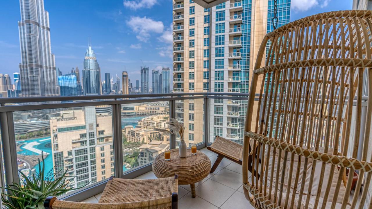 Bellavista - 2Br At The Residences Downtown Boulevard Full Burj Khalifa And Fountain View Dubai Eksteriør bilde